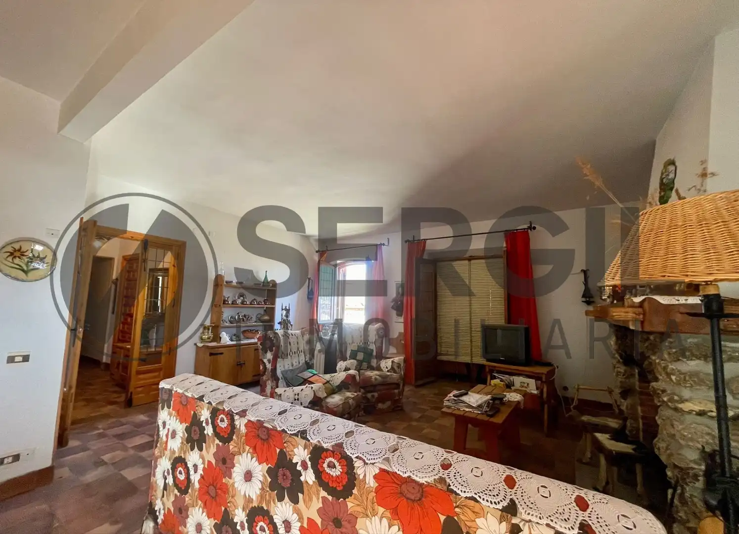 Living room of Houses for sale in Brieva  with Heating, Private garden and Storage room