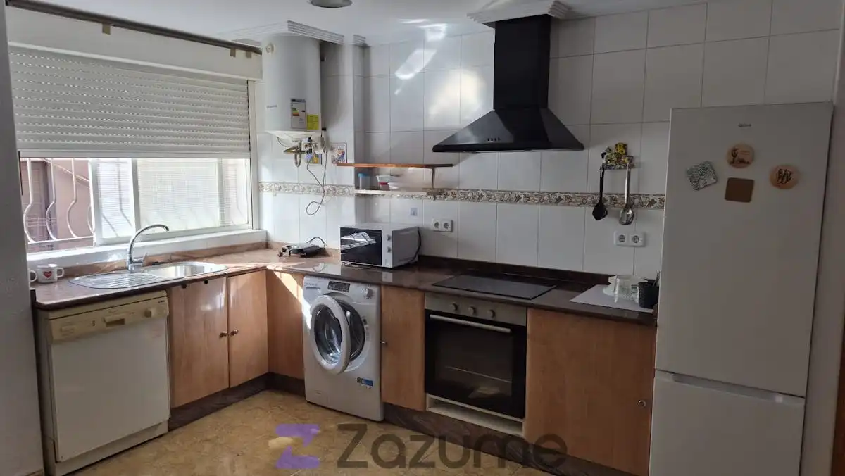 Cocina de Piso de alquiler en Alcantarilla con Aire acondicionado, Amueblado y Horno