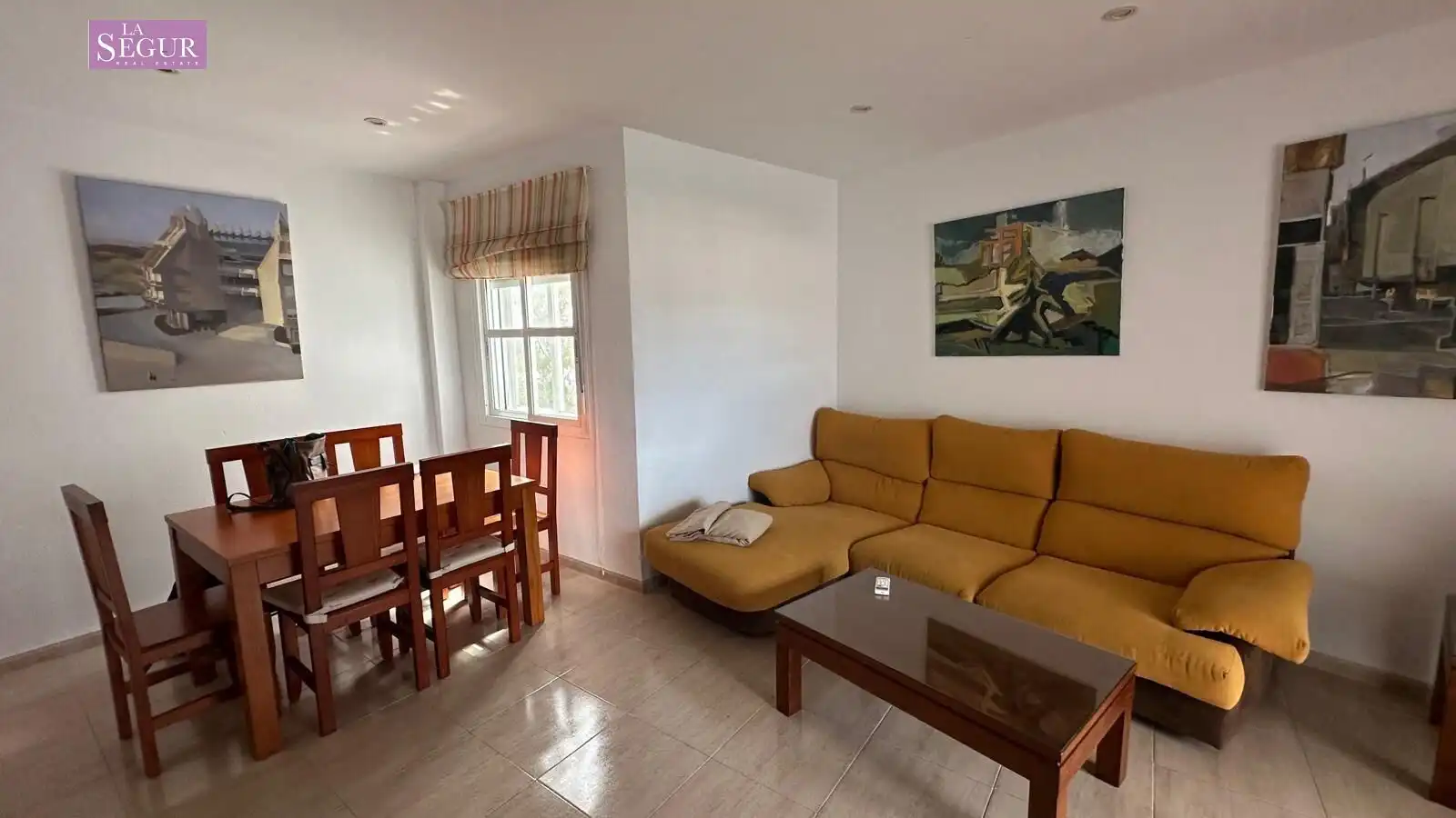 Living room of Flat for sale in Conil de la Frontera  with Terrace, Furnished and Community pool