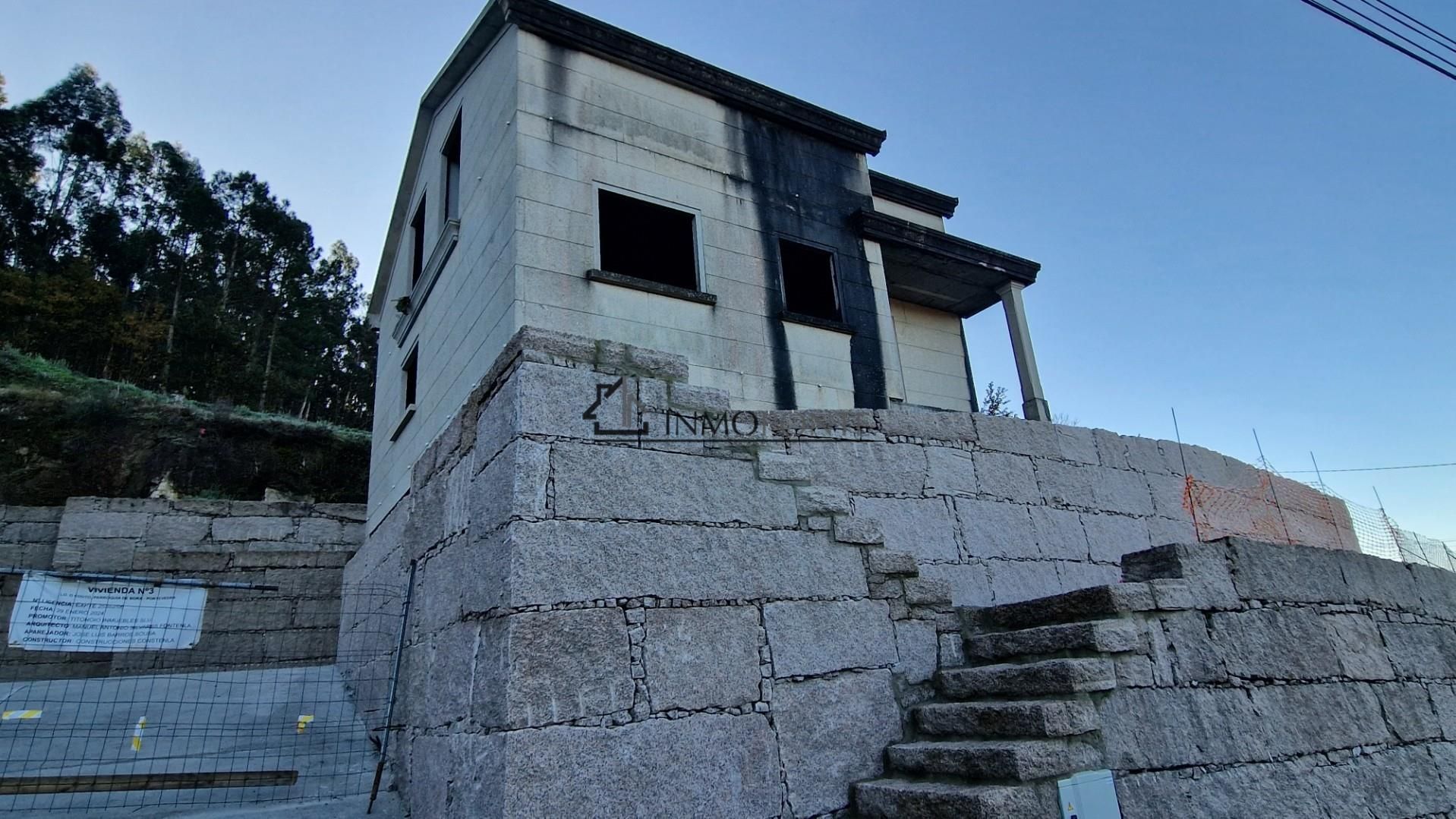 Exterior view of House or chalet for sale in Pontevedra Capital   with Private garden