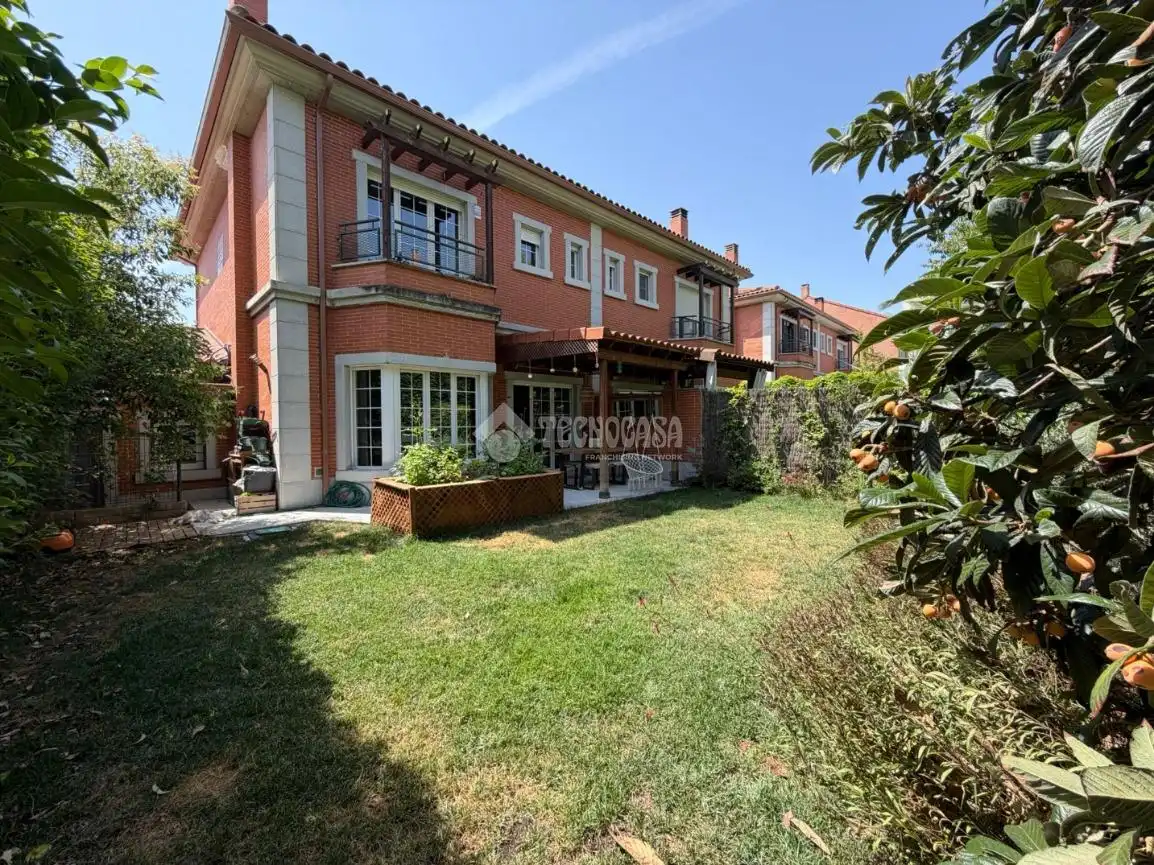 Garden of Detached homes for sale in San Agustín del Guadalix  with Air Conditioner, Heating and Private garden