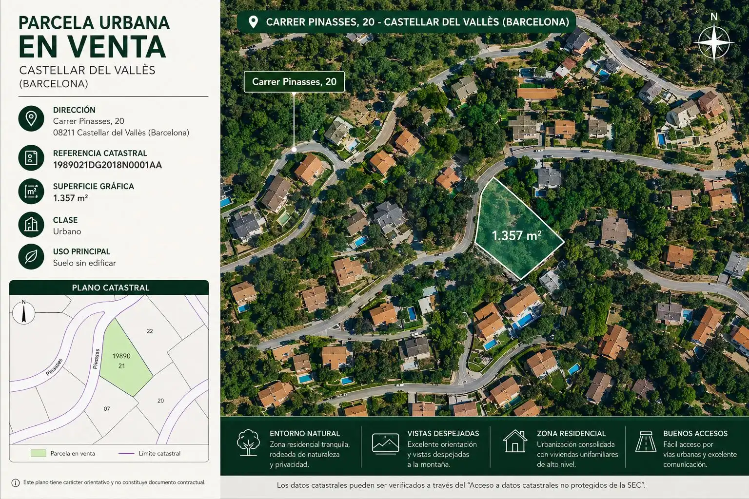 Lands and plots for sale in El Racó - Sant Feliu del Racó, imagen 14