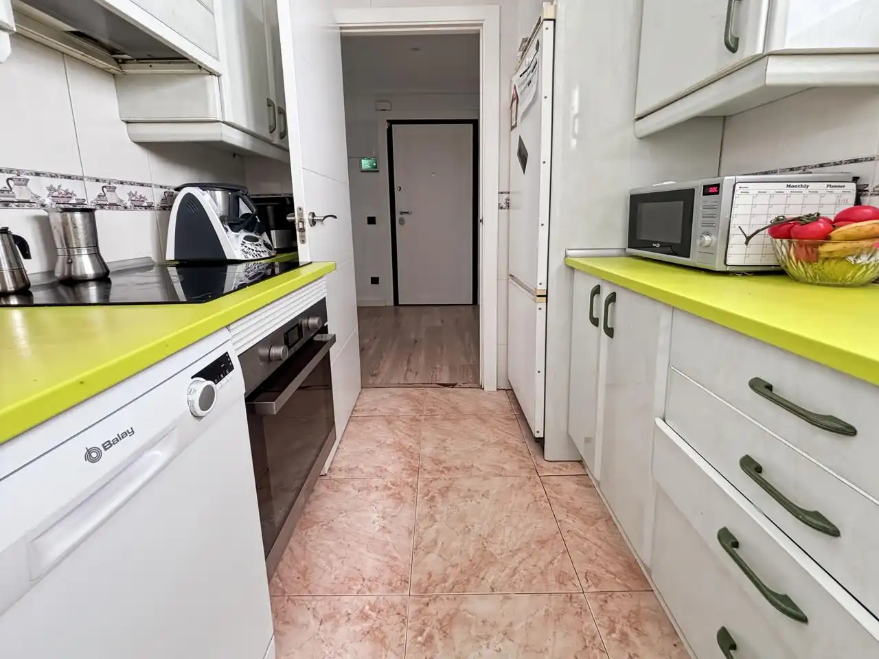 Kitchen of Flat for sale in Collado Villalba  with Heating, Terrace and Swimming Pool
