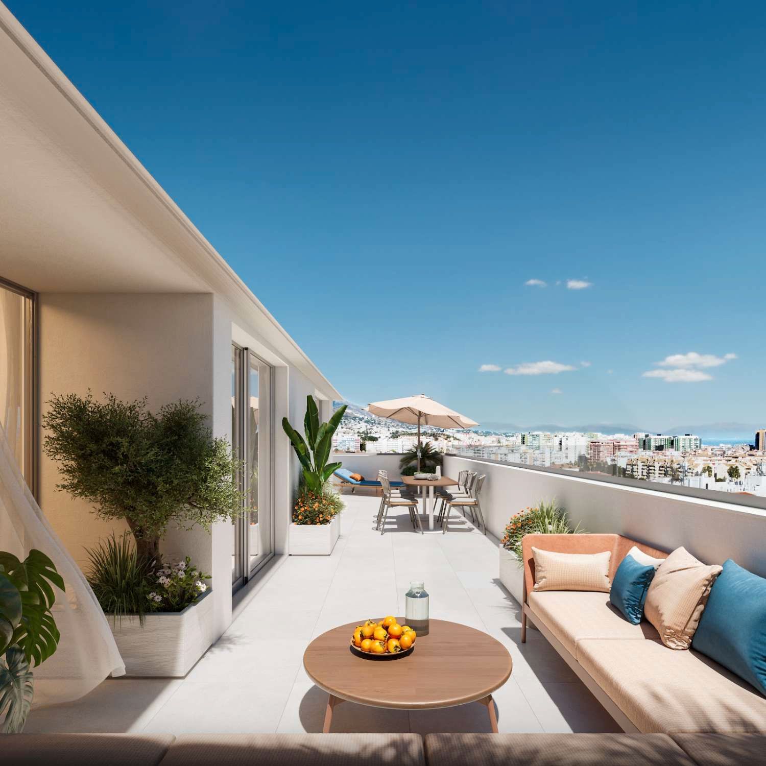 Terrassa de Apartament en venda en Fuengirola amb Aire condicionat, Calefacció i Terrassa