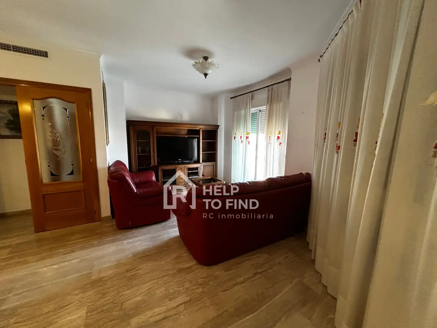 Living room of Flat for sale in Gandia  with Air Conditioner, Heating and Furnished