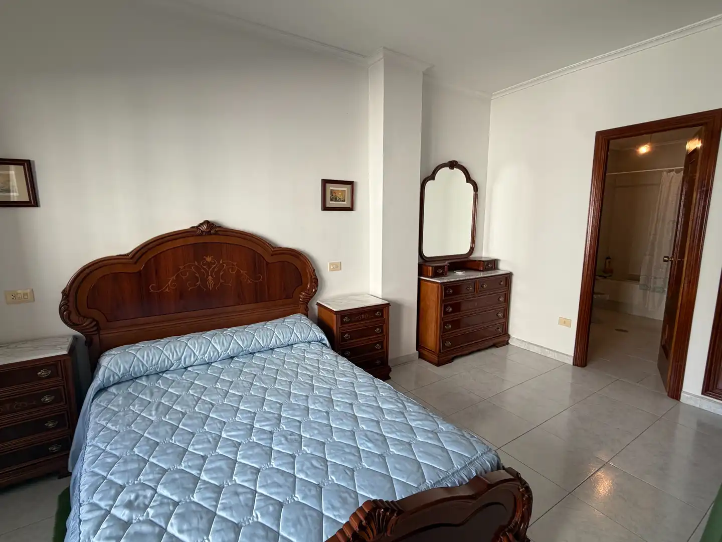 Schlafzimmer von Wohnung zur Miete in O Carballiño   mit Heizung, Möbliert und Balkon