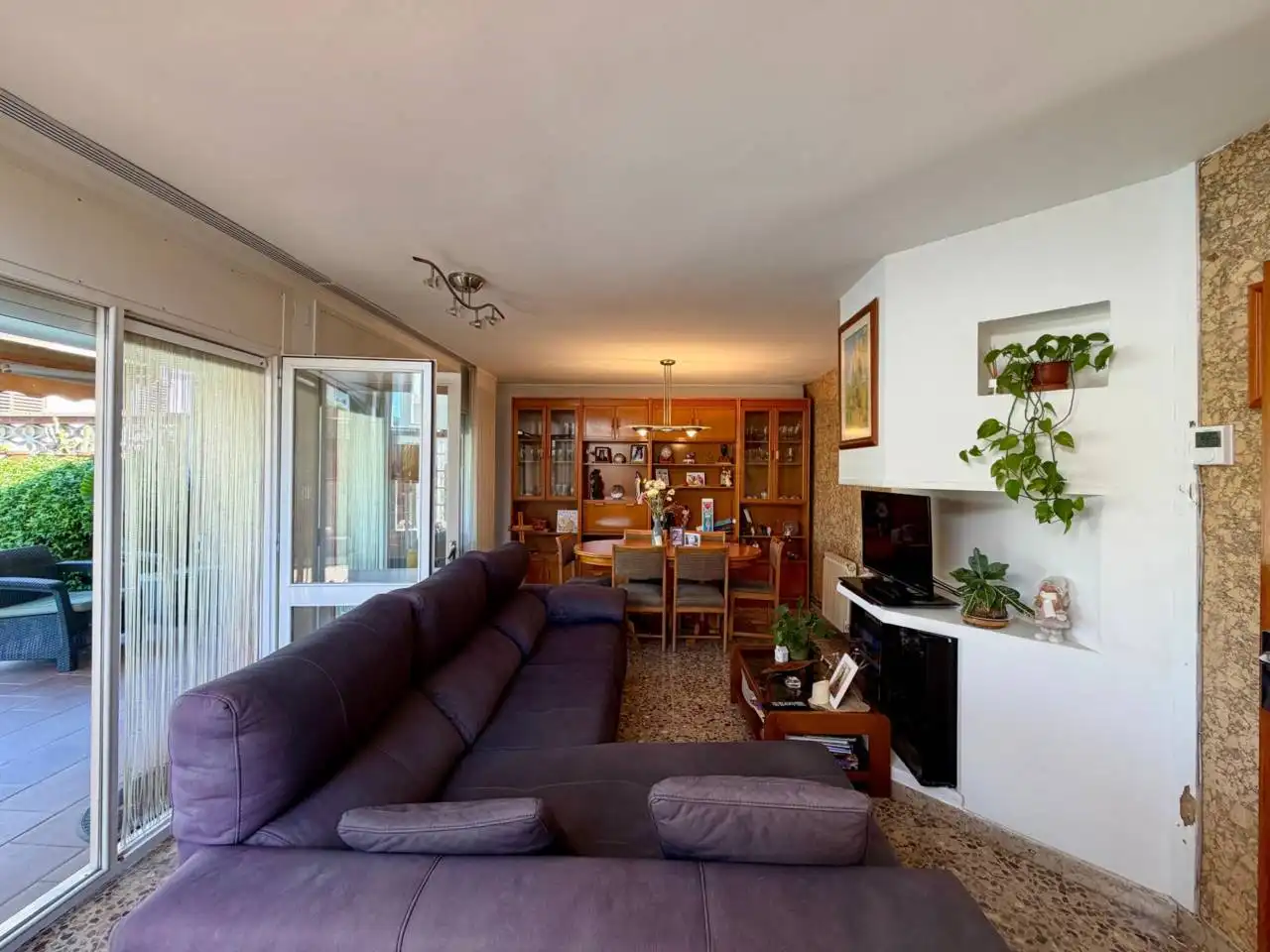 Living room of Houses for sale in Sant Pere de Riudebitlles  with Air Conditioner, Heating and Private garden
