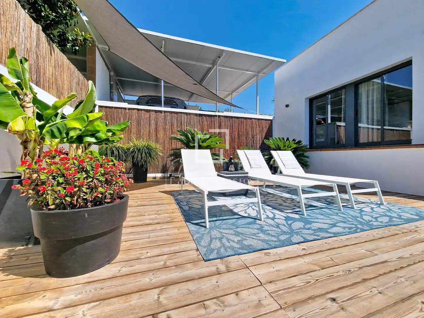 Terrassa de Casa o xalet en venda en Calafell amb Aire condicionat, Calefacció i Jardí privat