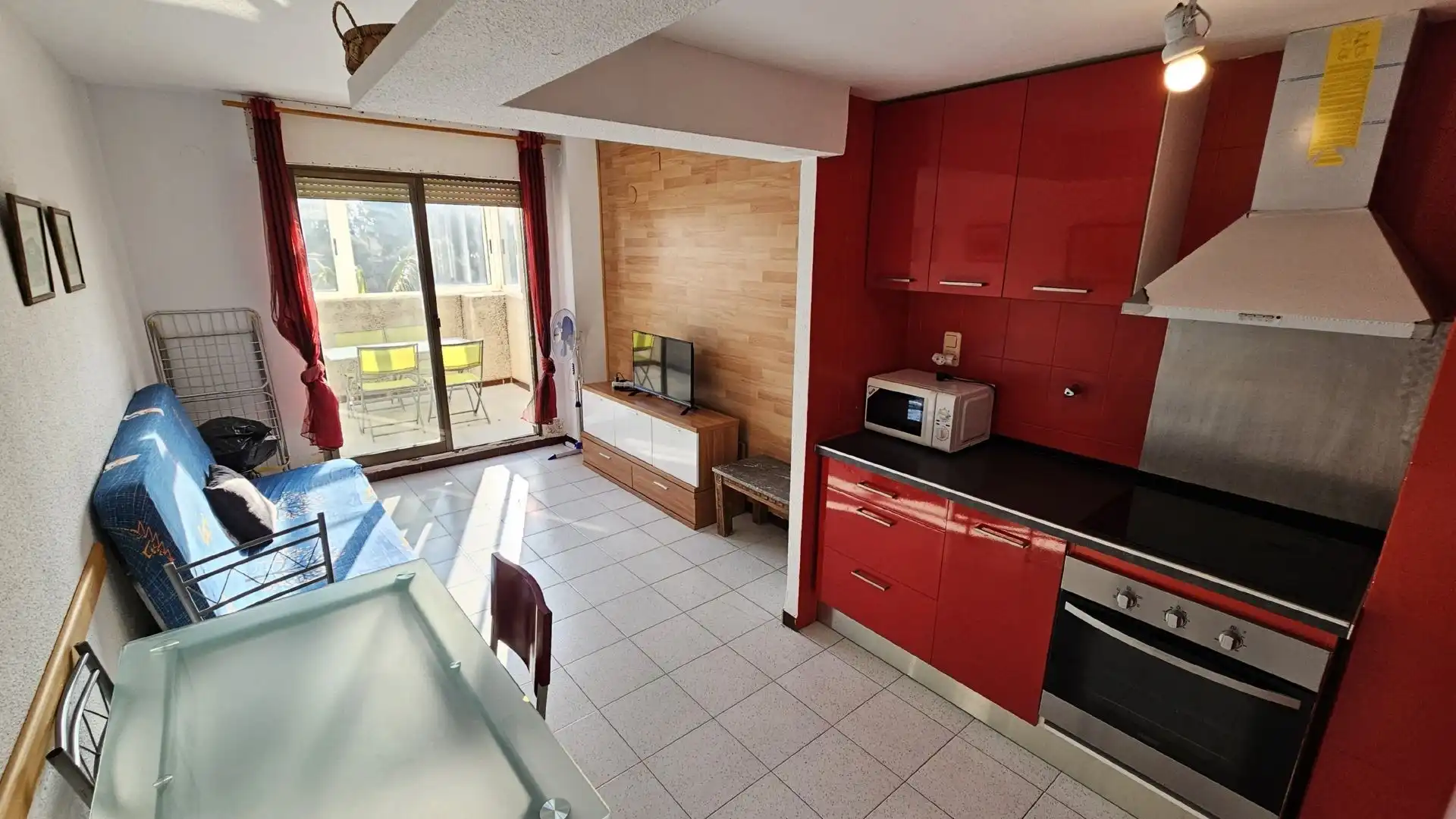 Cocina de Apartamento en venta en Oropesa del Mar / Orpesa con Calefacción, Terraza y Amueblado