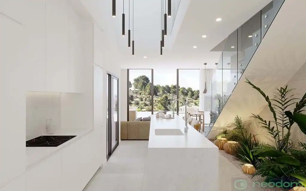 Casa amb piscina en venda a Finestrat Pueblo, imagen 3
