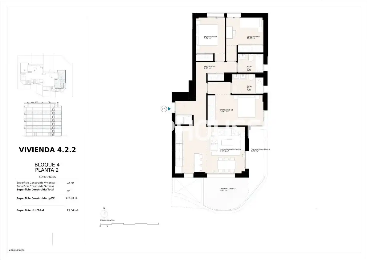 Apartment mit Terrasse zum Verkauf in Platja de Torres, imagen 16