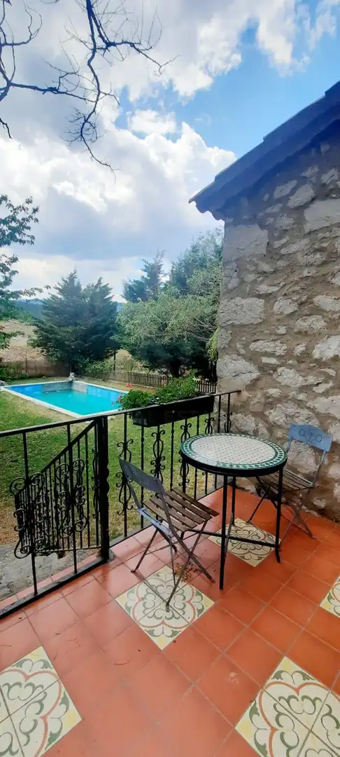 Terrassa de Finca rústica en venda en Vallcebre amb Calefacció i Piscina