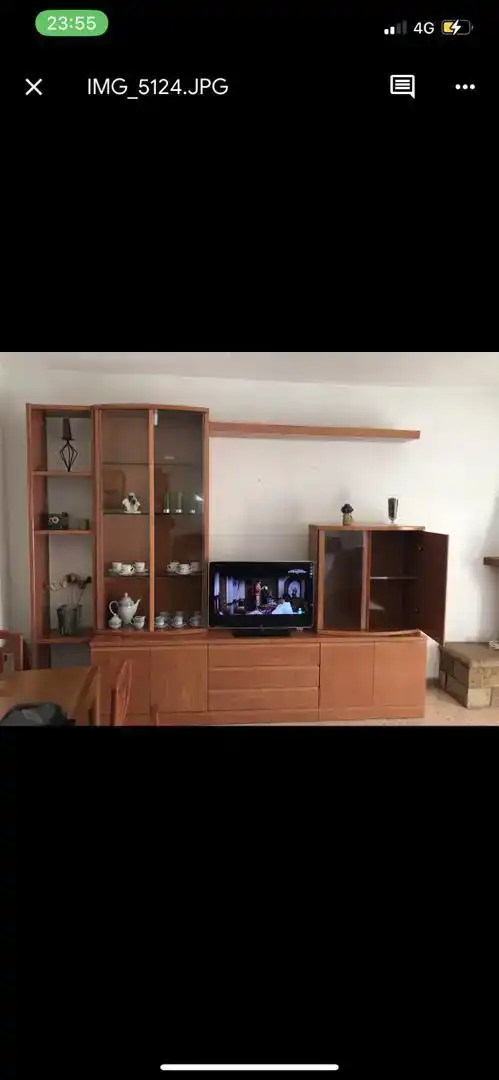 Wohnzimmer von Wohnung zum Verkauf in Lorca mit Klimaanlage und Balkon