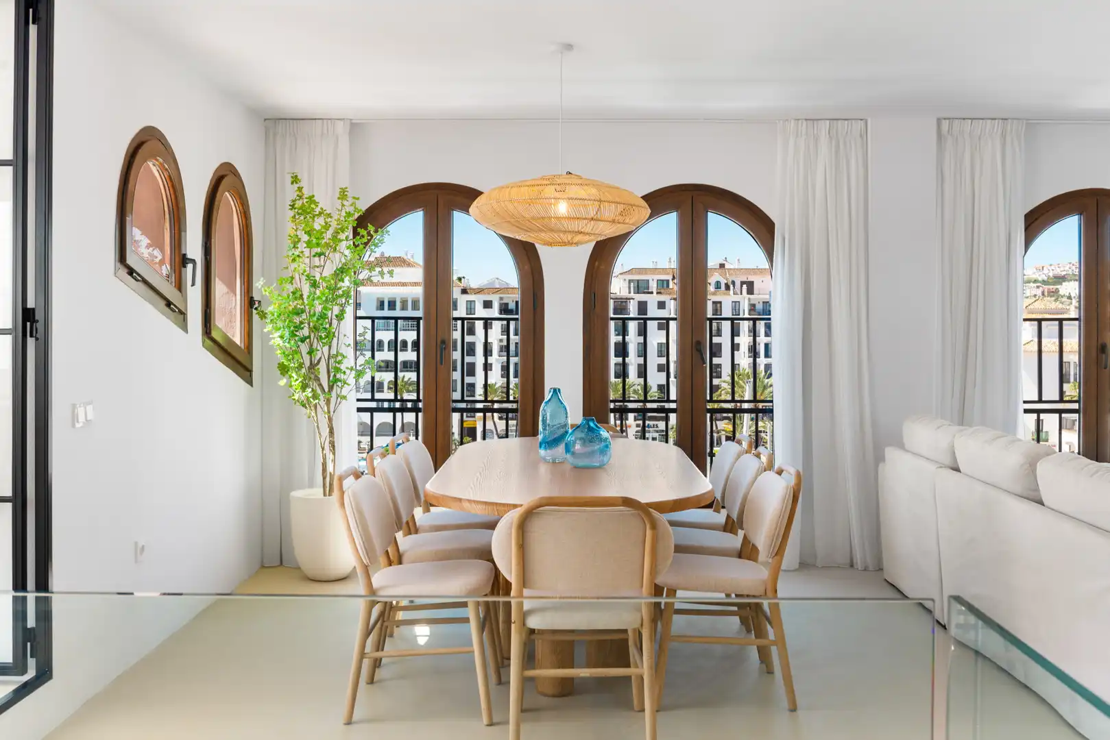 Comedor de Ático en venta en Manilva con Aire acondicionado, Terraza y Piscina