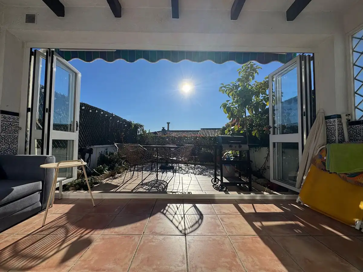 Terraza de Casa adosada en venta en Benalmádena con Aire acondicionado, Terraza y Piscina comunitaria