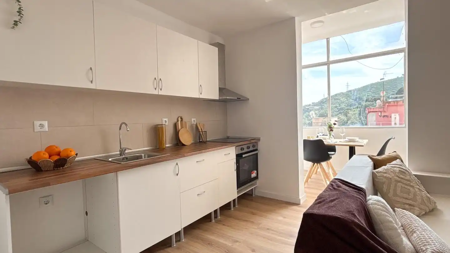 Cocina de Casa o chalet en venta en Barcelona con Jardín privado y Terraza