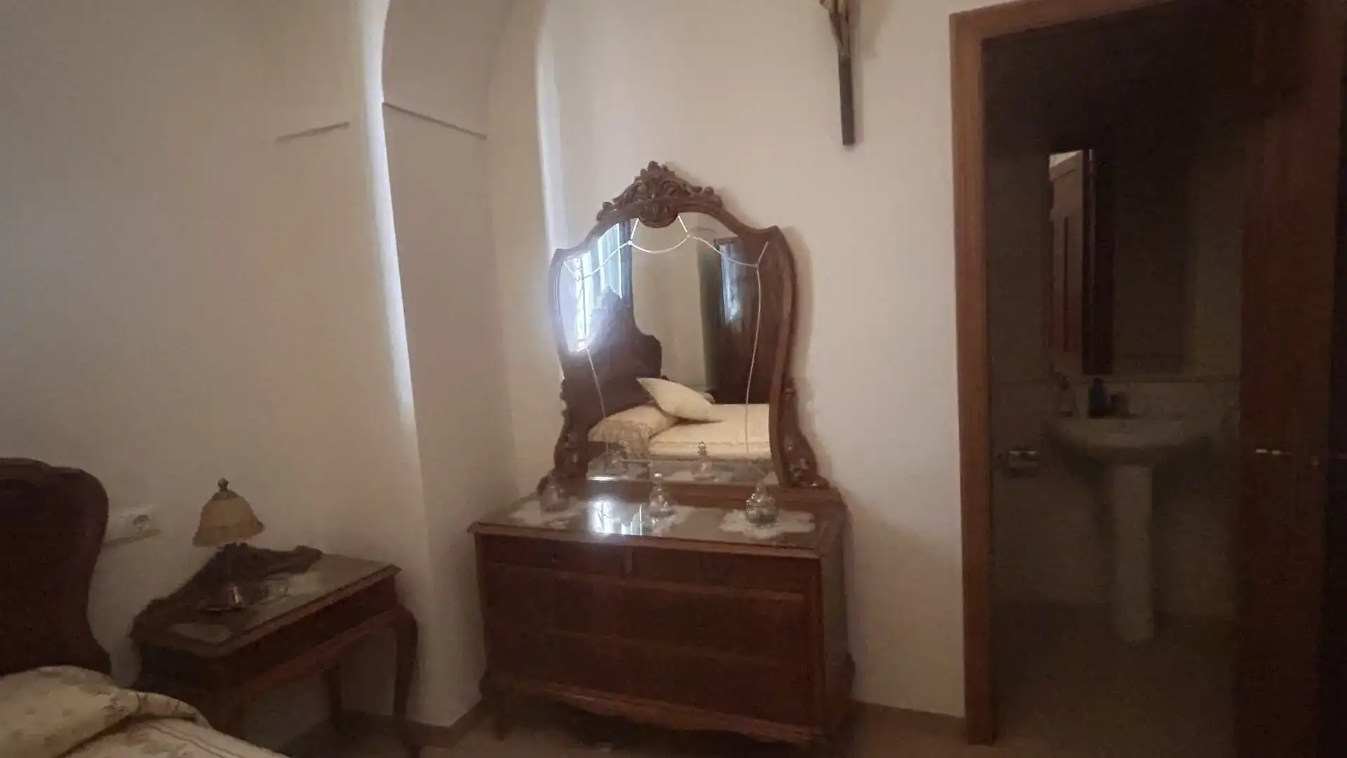 Casa adosada de lloguer en Añora amb Aire condicionat, Jardí privat i Traster