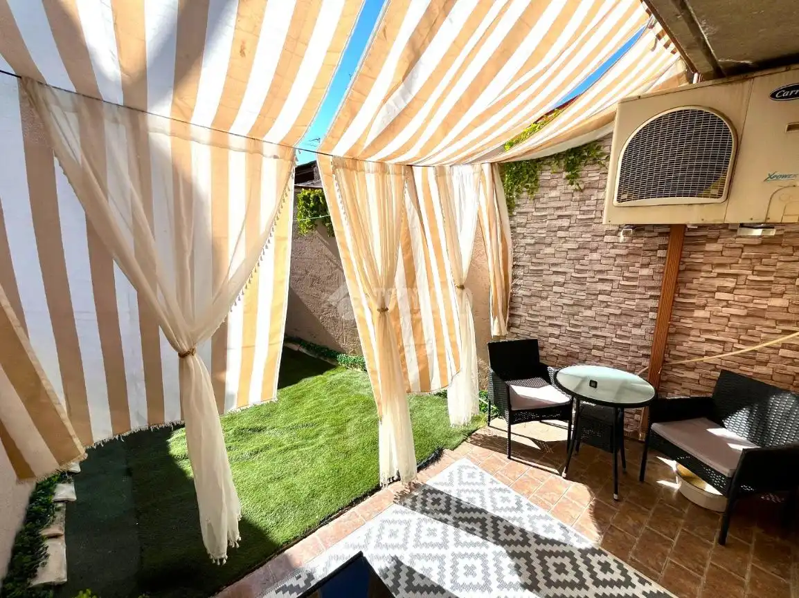 Terraza de Casa adosada en venta en Villamayor de Gállego con Aire acondicionado y Terraza