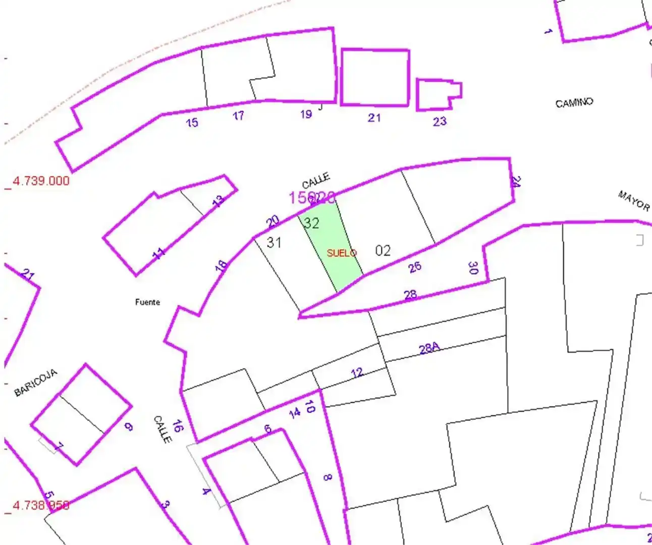 Terreno en venta en Valderrueda
