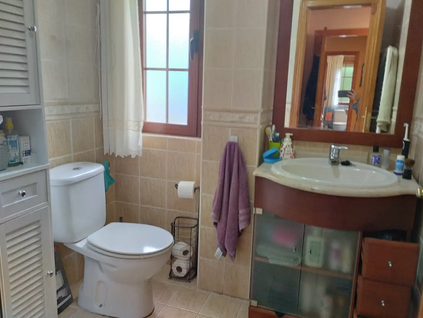 Baño de Casa o chalet en venta en Hazas de Cesto con Calefacción, Jardín privado y Terraza