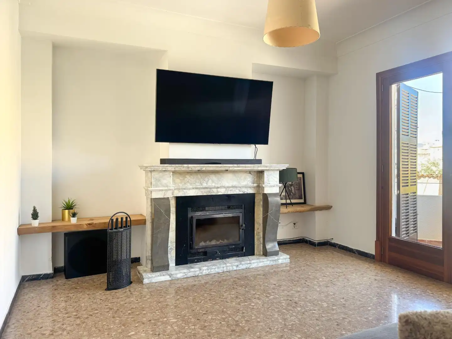 Wohnzimmer von Dachboden zum Verkauf in Marratxí mit Klimaanlage, Terrasse und Abstellraum