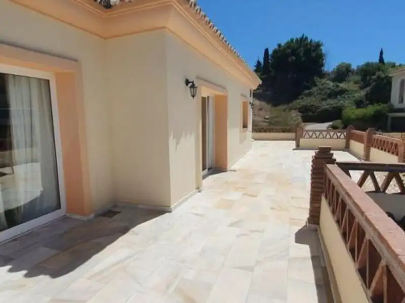 Terrace of Houses for rent in Marbella  with Air Conditioner, Heating and Private garden