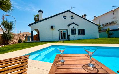 Swimming pool of House or chalet for sale in San Javier  with Air Conditioner, Private garden and Terrace