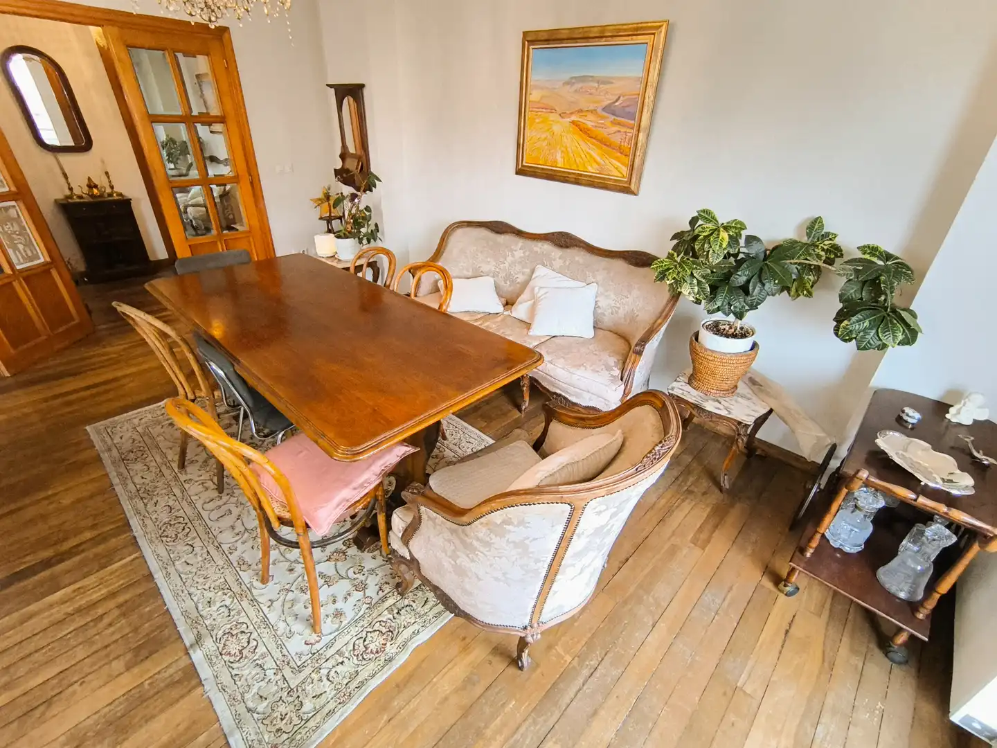 Comedor de Piso en venta en Palencia con Calefacción, Parquet y Terraza