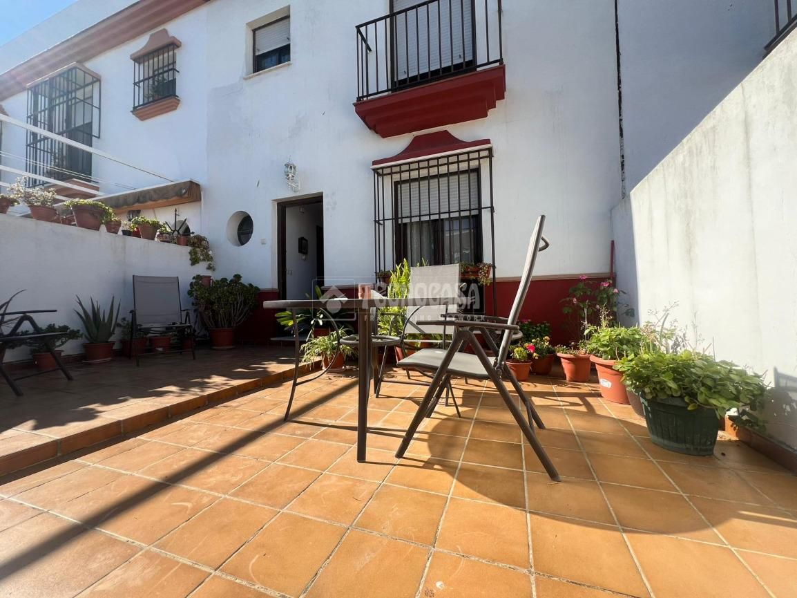 Jardín de Casa adosada en venta en Los Molares