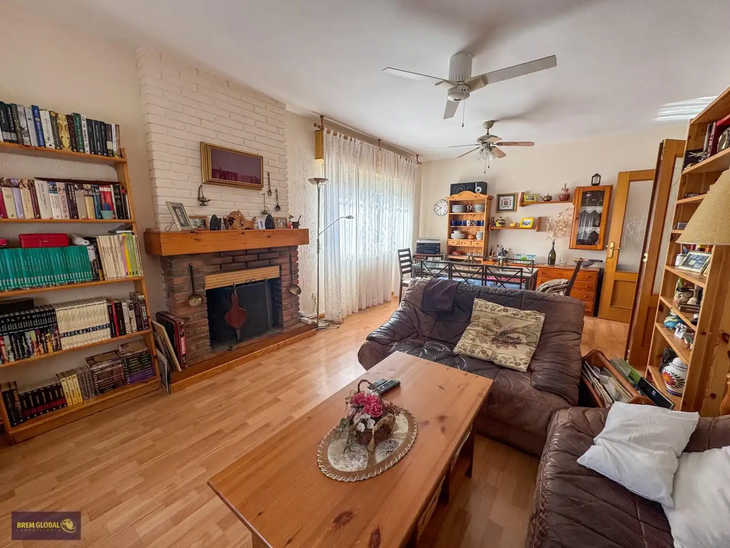 Living room of Houses for sale in La Cabrera  with Private garden, Terrace and Swimming Pool