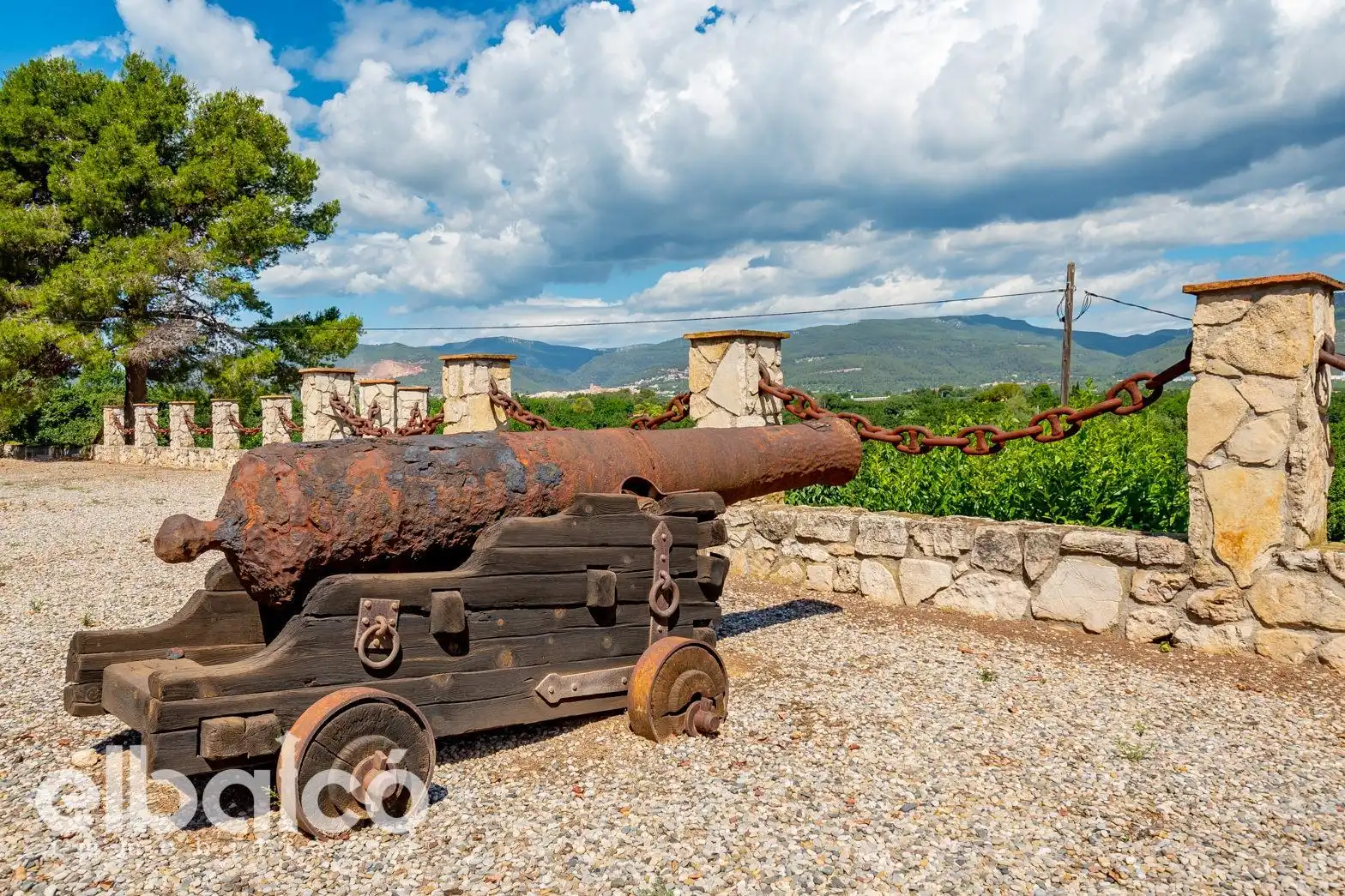 Jardín de Casa o chalet en venta en El Milà con Aire acondicionado, Jardín privado y Terraza