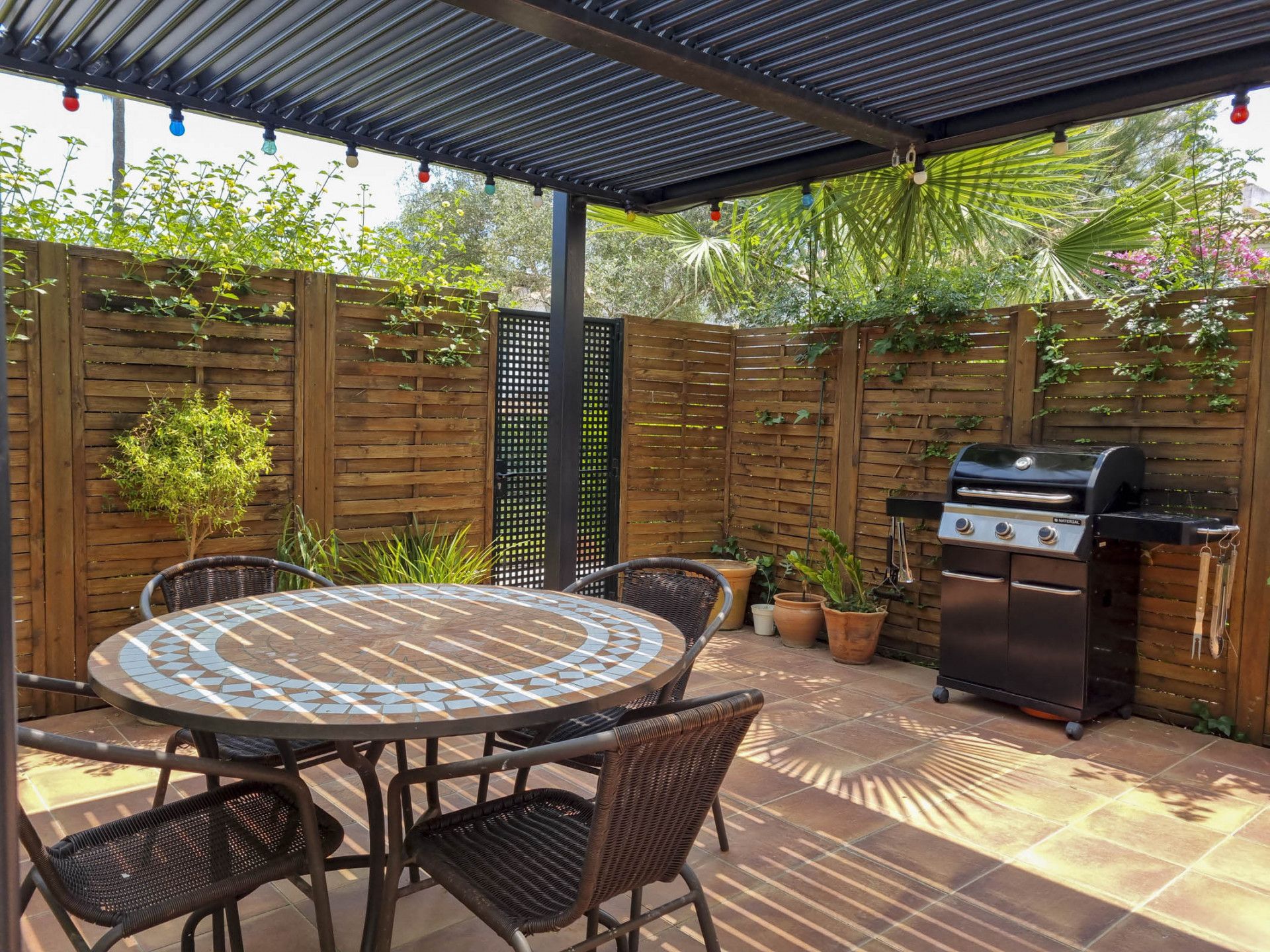 Terrace of Single-family semi-detached for sale in Casares  with Terrace, Storage room and Swimming Pool