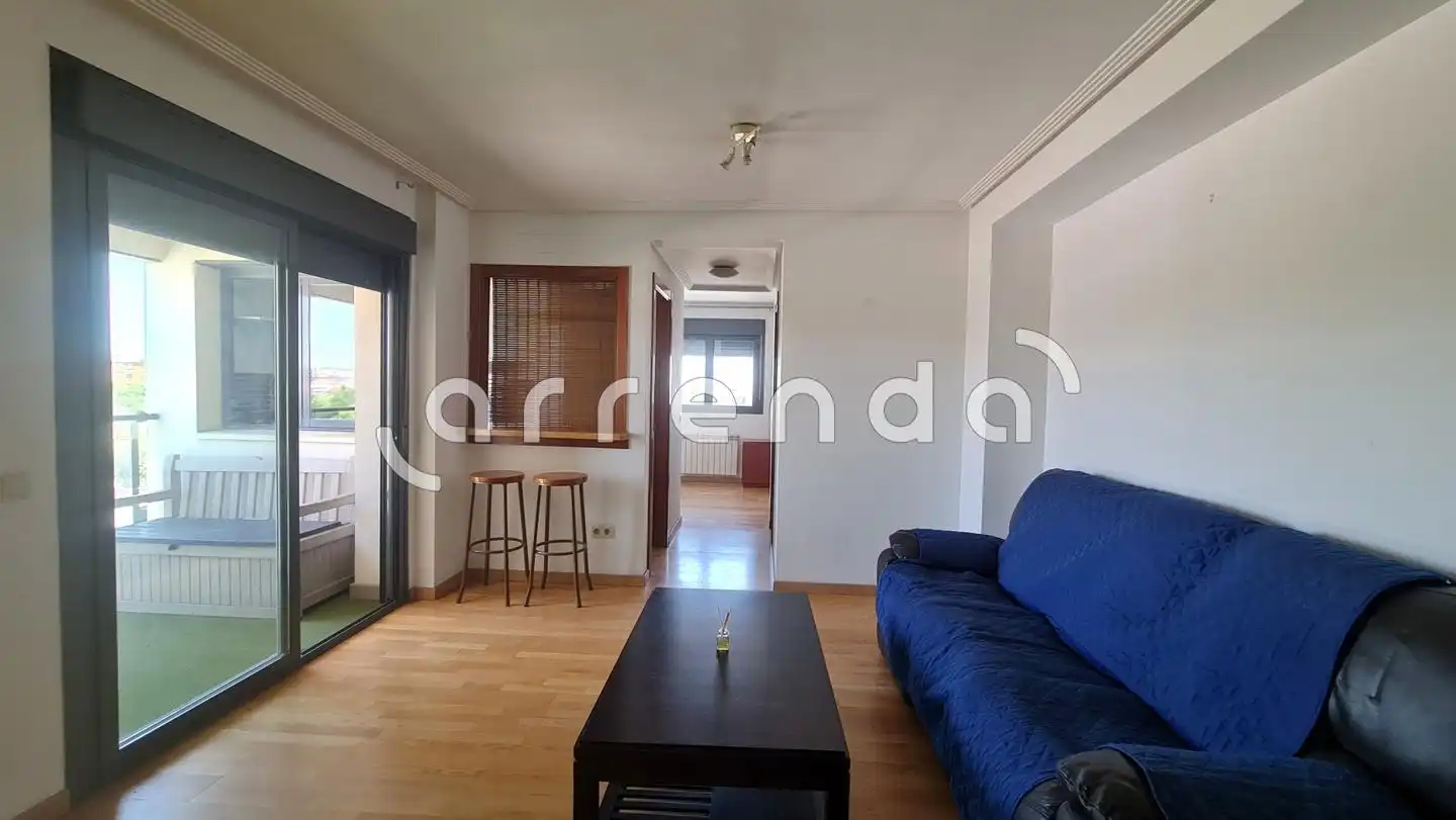 Sala de estar de Piso de alquiler en Valdemoro con Terraza