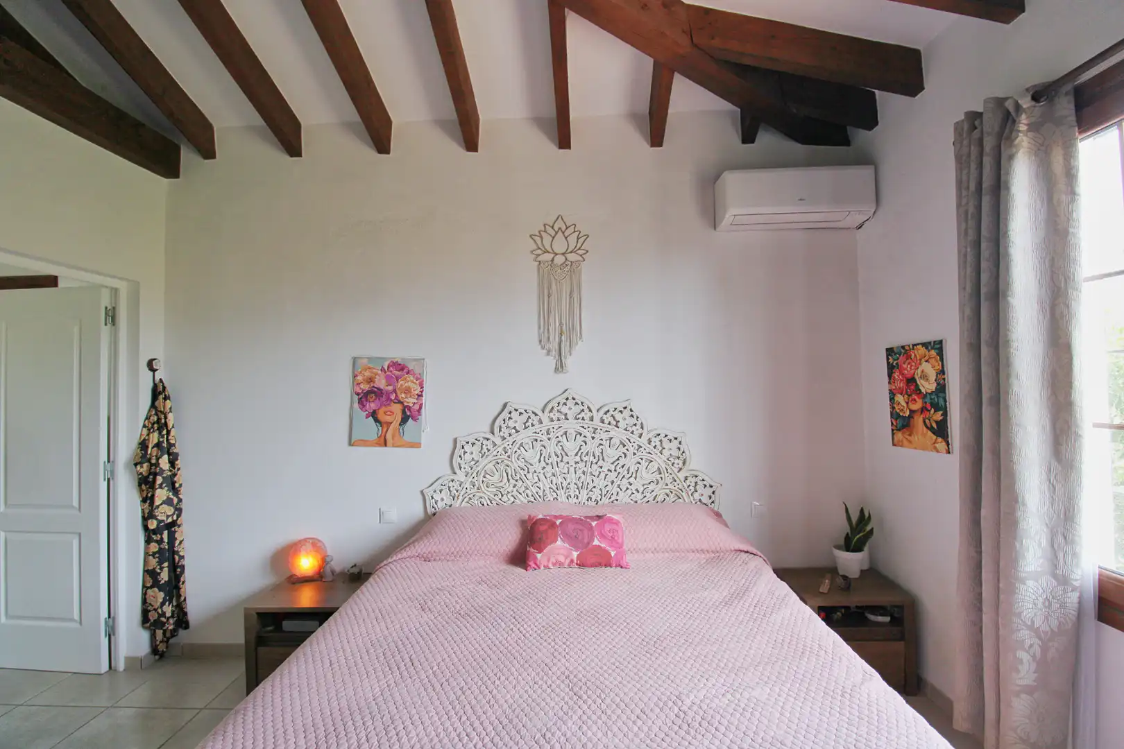 Habitación de Finca rústica en venta en Mijas con Aire acondicionado, Calefacción y Jardín privado