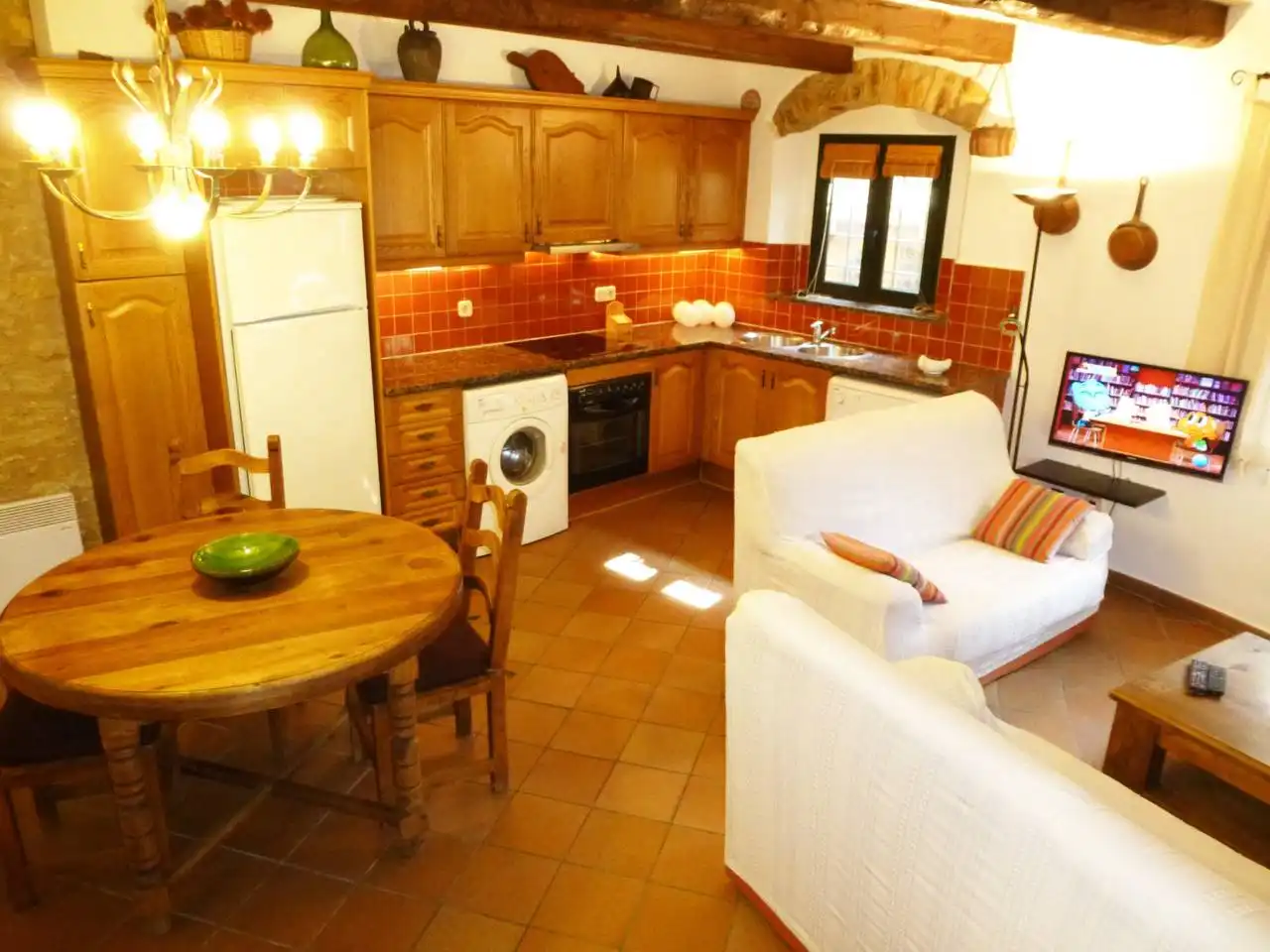 Kitchen of Apartments for rent in Palau-sator  with Air Conditioner, Heating and Furnished