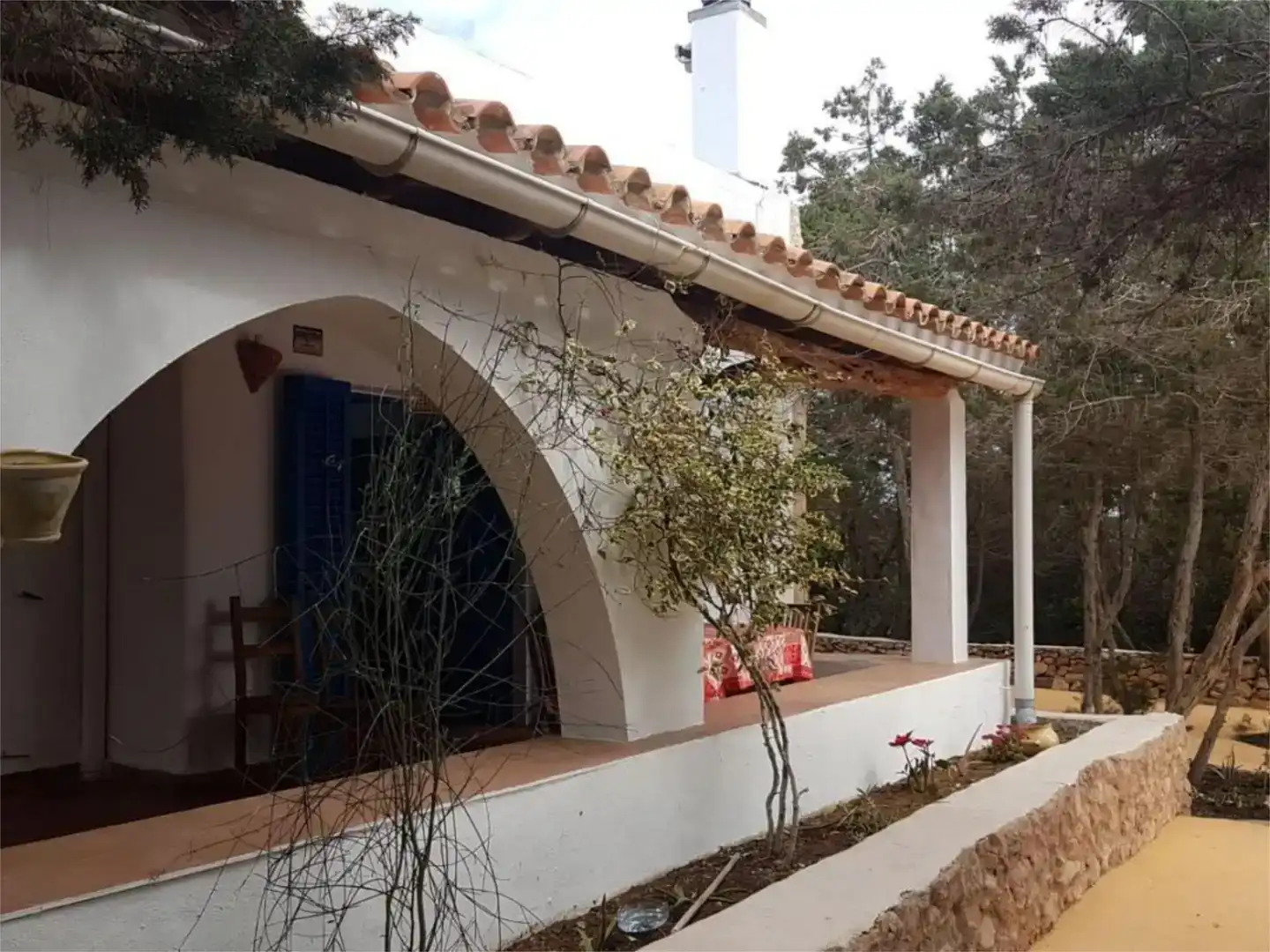 Vista exterior de Casa o chalet en venta en Formentera con Aire acondicionado, Jardín privado y Parquet