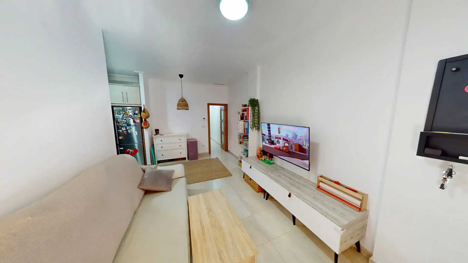 Sala de estar de Casa adosada en venta en Torrellano