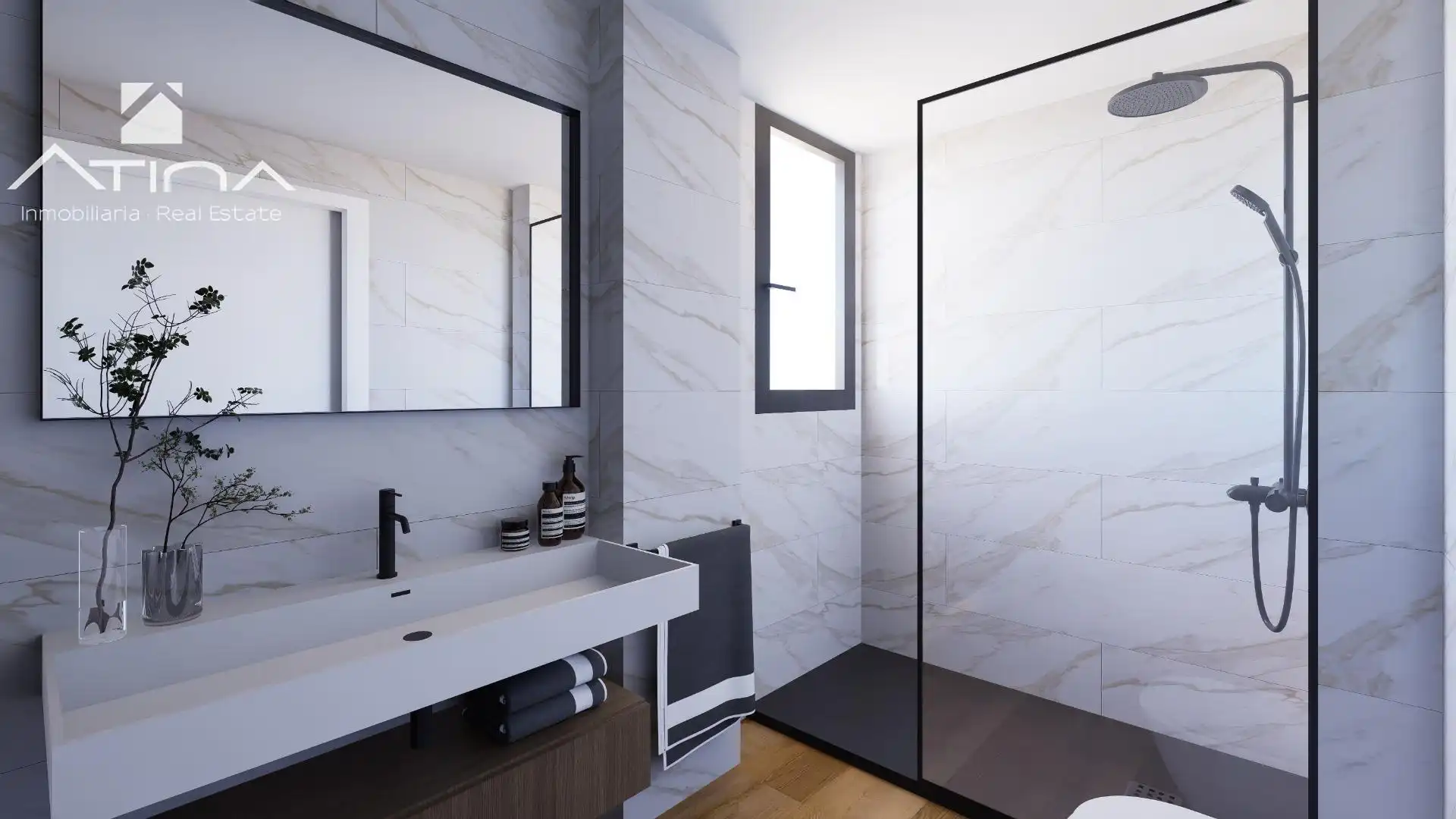 Bathroom of Ground floor for sale in Jávea / Xàbia  with Air Conditioner, Private garden and Terrace