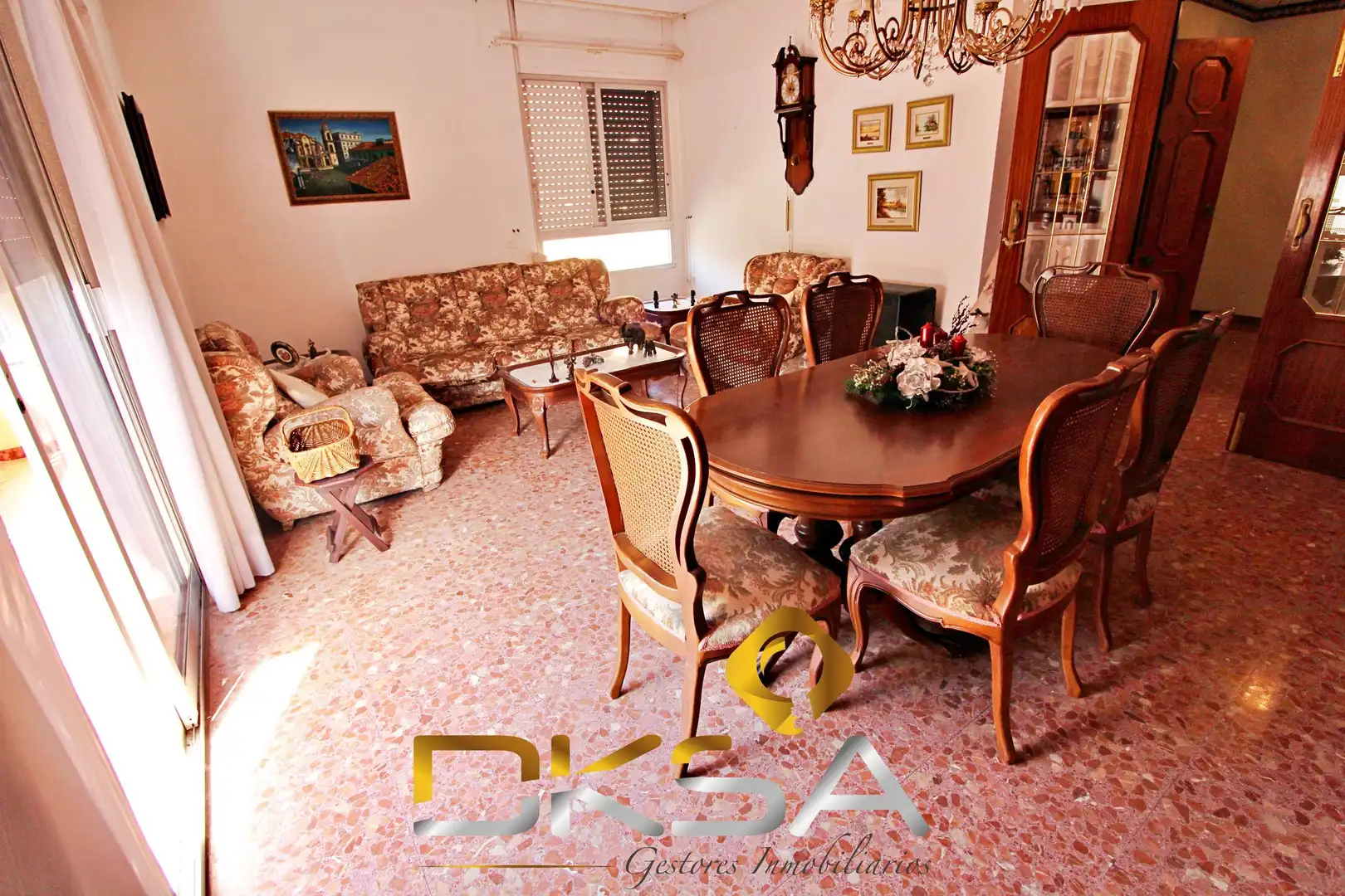Wohnzimmer von Wohnung zum Verkauf in La Vilavella mit Klimaanlage, Heizung und Terrasse