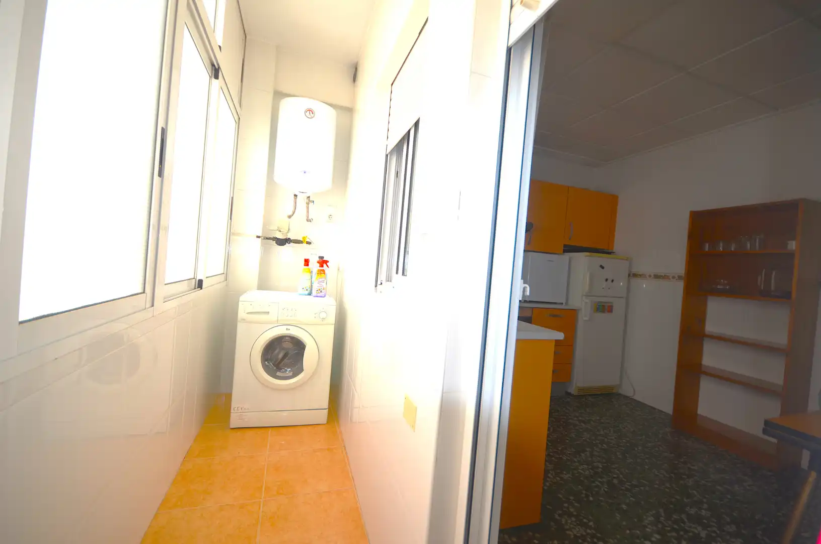 Kitchen of Flat for rent in Murcia  with Furnished, Oven and Washing machine