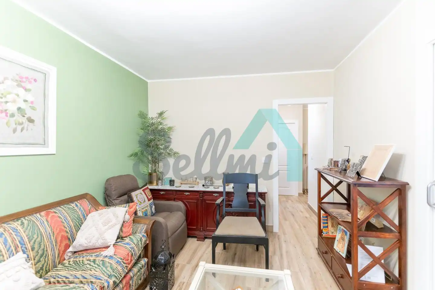 Living room of Flat for rent in Gijón   with Furnished