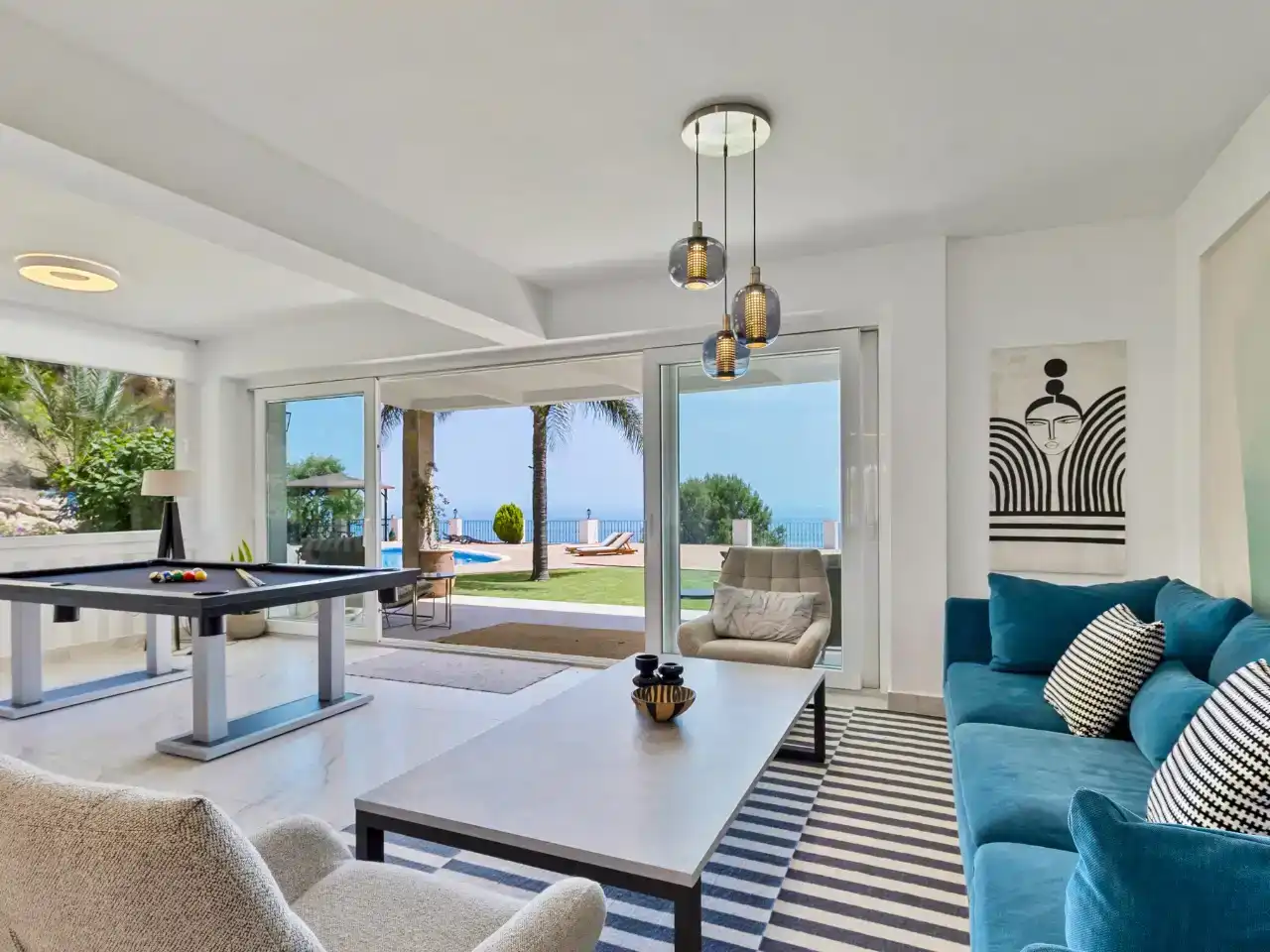 Sala de estar de Casa o chalet en venta en Marbella Centro
