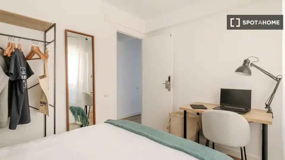 Bedroom of Flat for rent in Alicante / Alacant  with Air Conditioner, Heating and Furnished