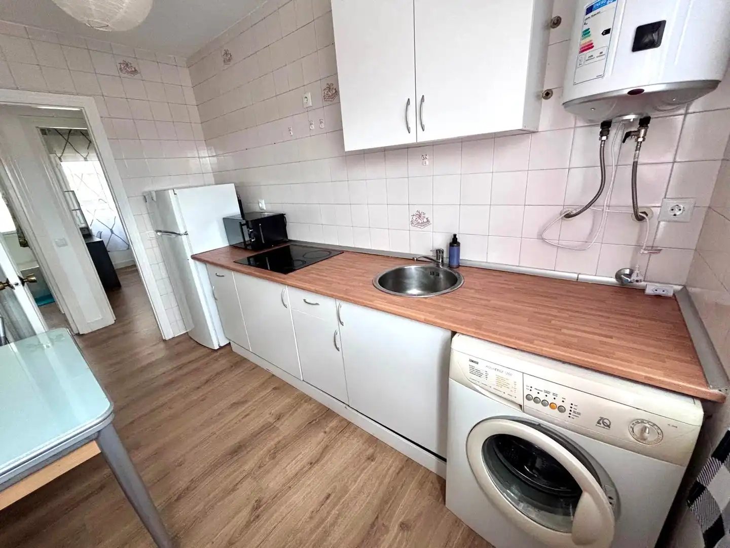 Cocina de Piso en venta en Gijón  con Calefacción, Parquet y Trastero