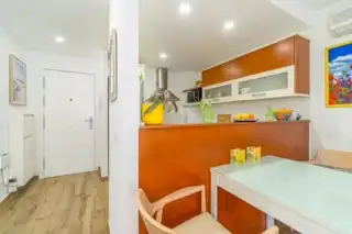 Kitchen of Flat for sale in Palau-saverdera  with Air Conditioner, Private garden and Terrace