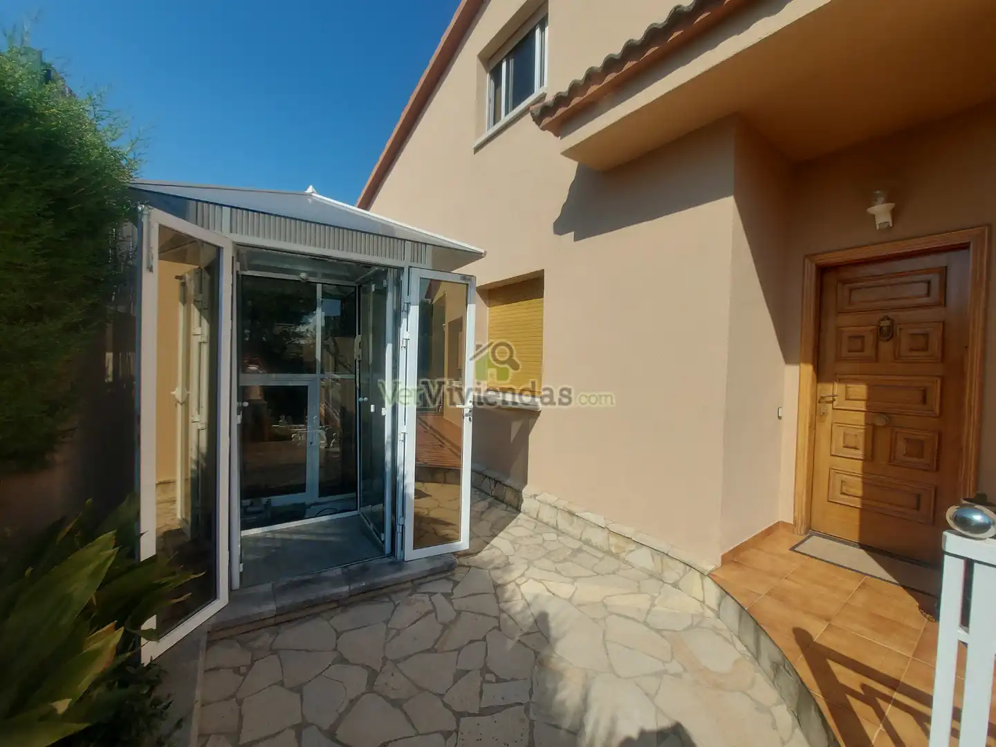 Vista exterior de Casa o xalet en venda en Piera amb Calefacció, Jardí privat i Terrassa