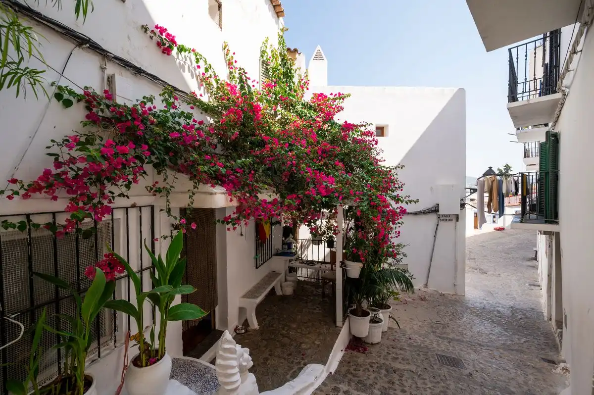 Außenansicht von Haus oder Chalet zum Verkauf in Eivissa mit Klimaanlage, Heizung und Möbliert