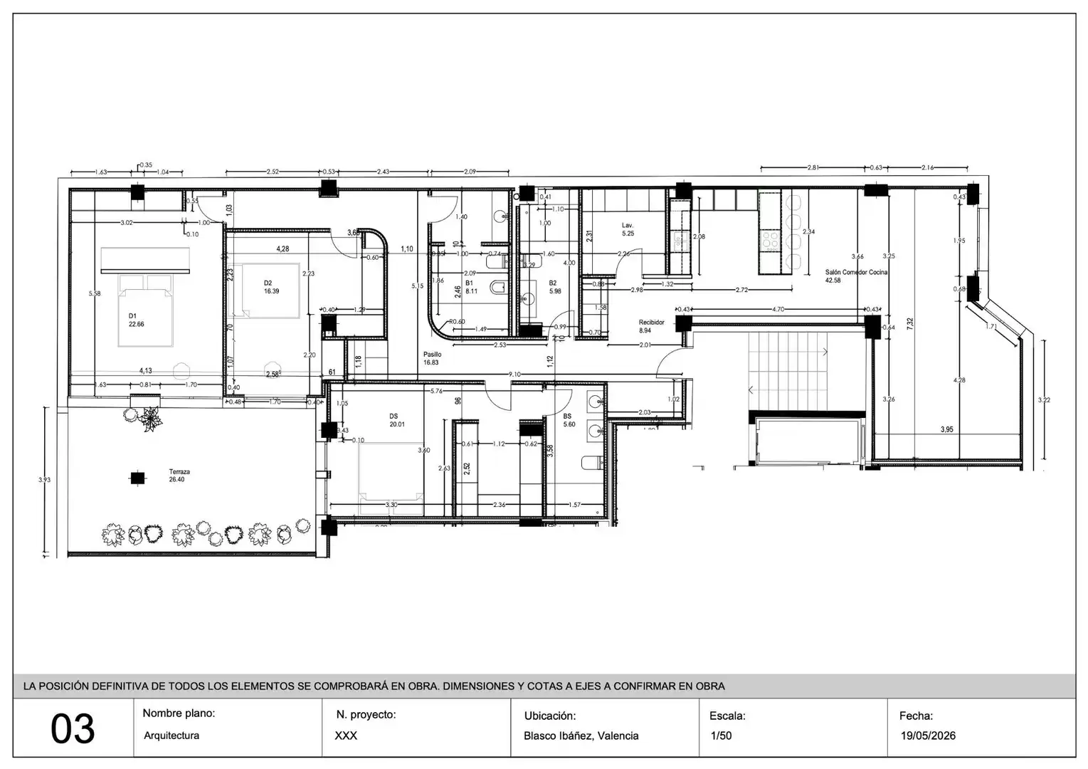 Flat with terrace for sale in Avenida de Vicente Blasco Ibáñez, imagen 17
