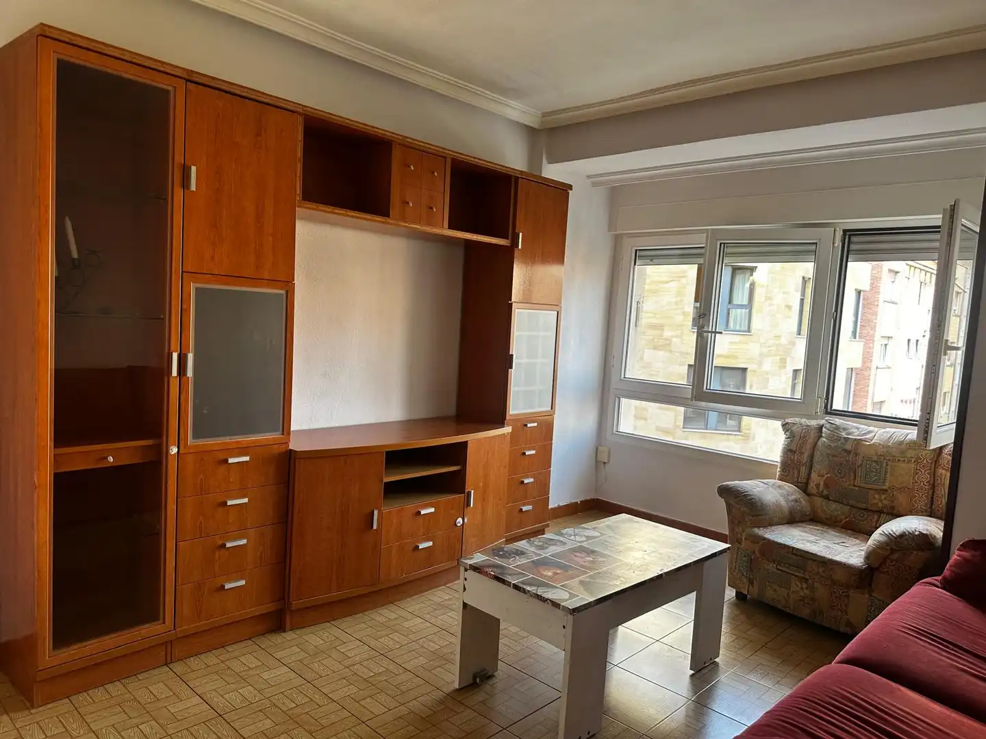 Wohnzimmer von Wohnung zum Verkauf in Gijón  mit Heizung, Möbliert und Alarm
