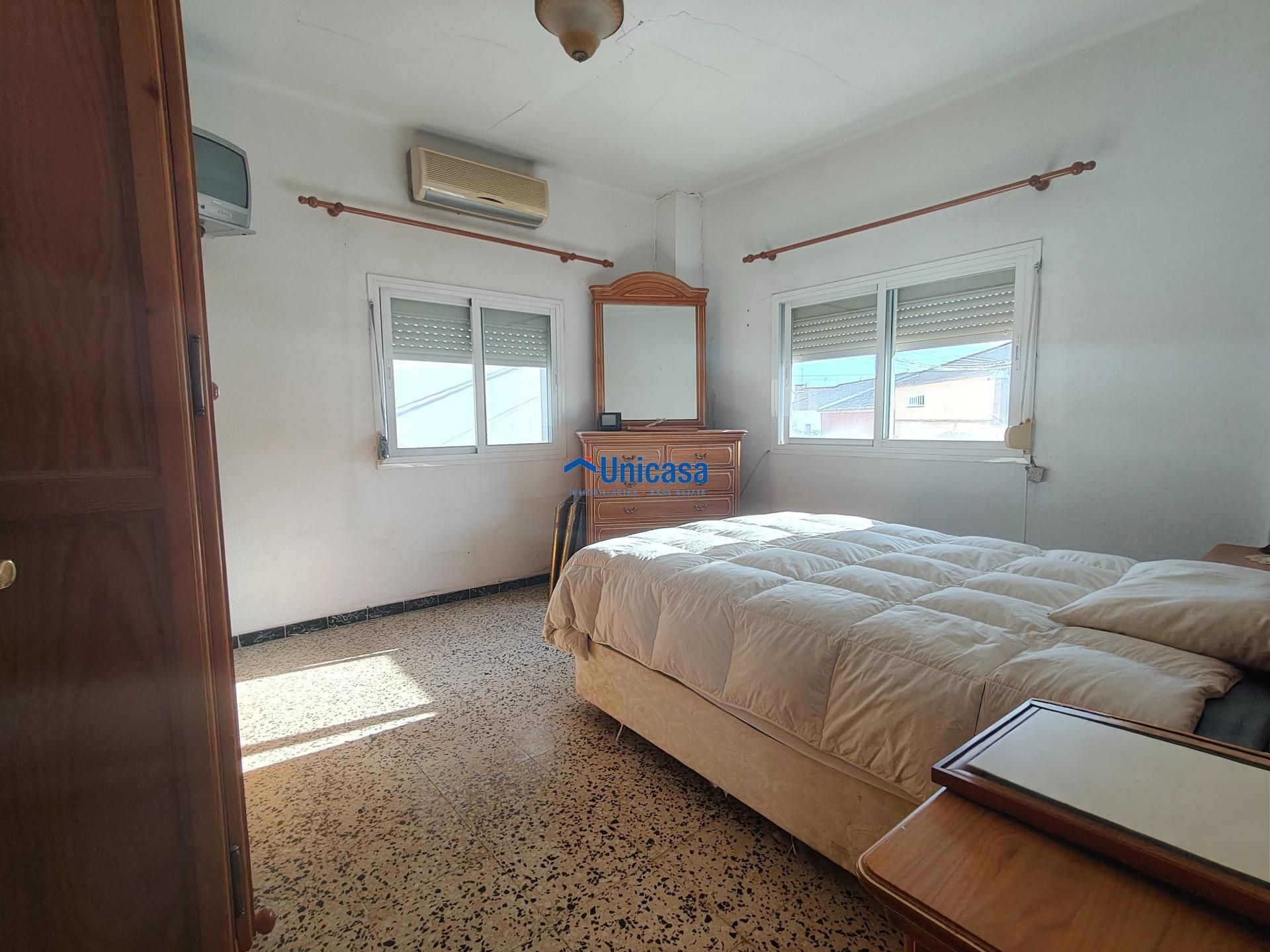 Bedroom of House or chalet for sale in Málaga Capital  with Air Conditioner